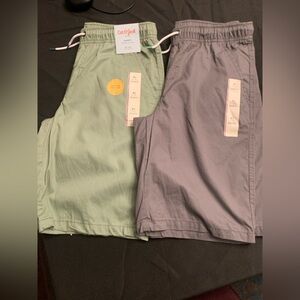 NWT Cat & Jack Youth XL (16) Shorts. Gray & Pioneer Sage color.